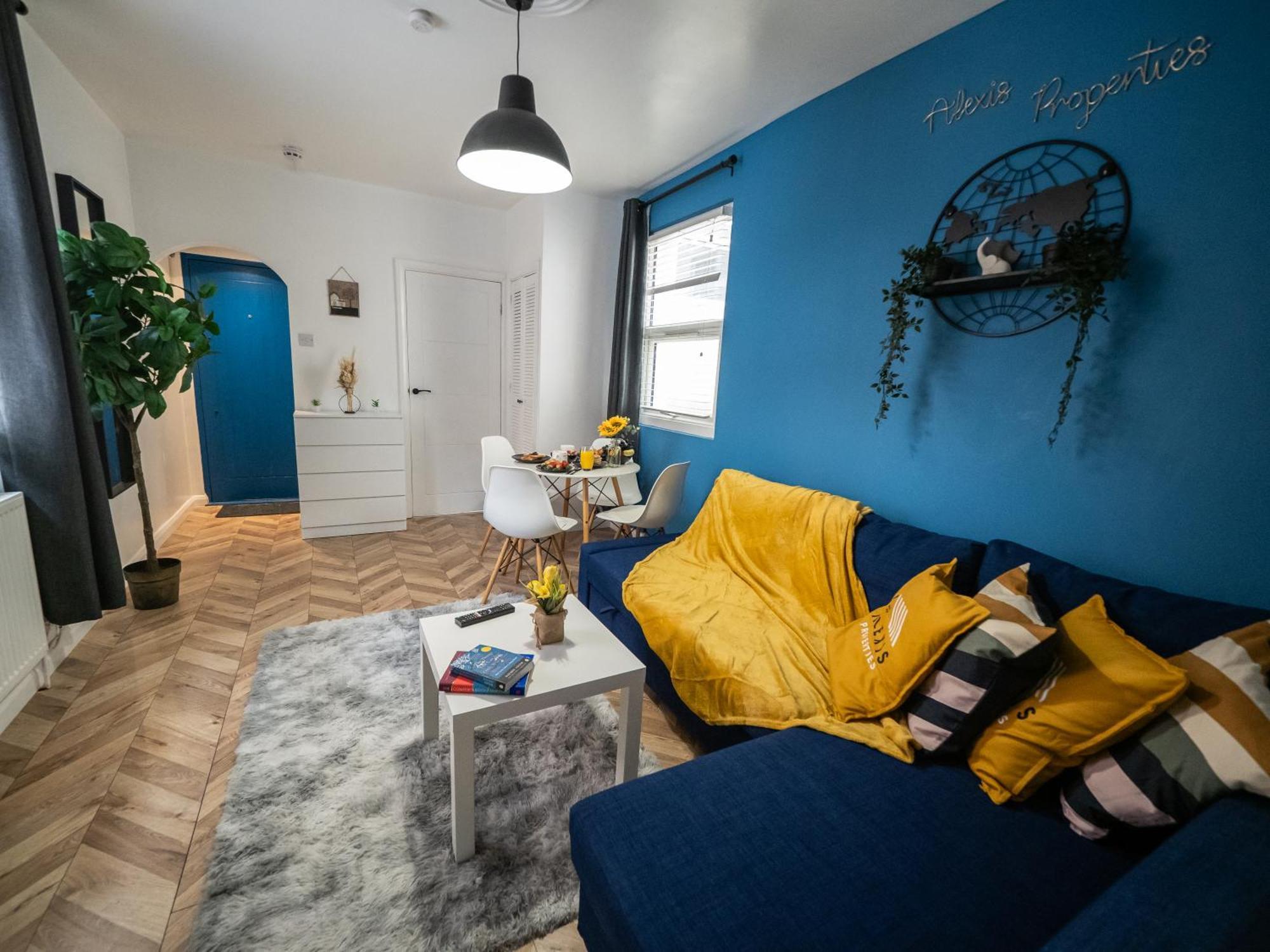 Appartement Seaside Retreat: Luxury 1-Bed, Free Parking à Portsmouth Extérieur photo