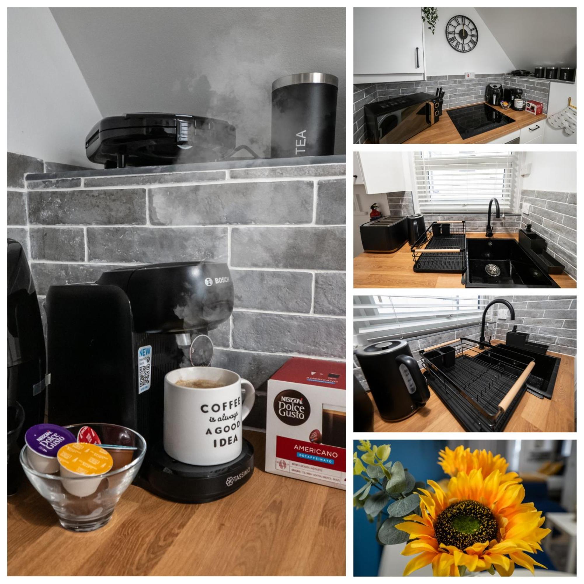 Appartement Seaside Retreat: Luxury 1-Bed, Free Parking à Portsmouth Extérieur photo