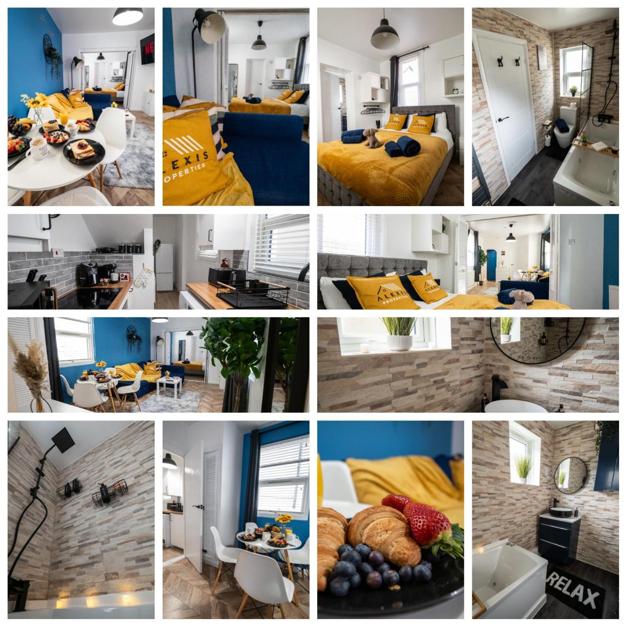 Appartement Seaside Retreat: Luxury 1-Bed, Free Parking à Portsmouth Extérieur photo